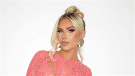 Love Island's Chloe Burrows goes braless in a racy .